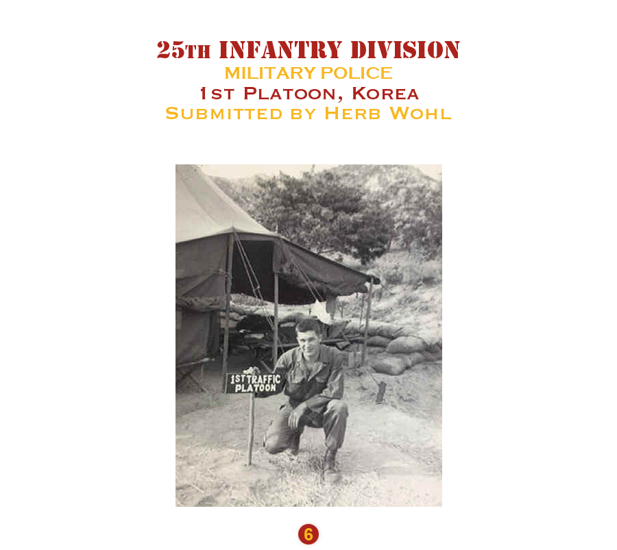 25th Infantry MP Korea